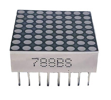 Obraz PART 8X8 20 MM RED LED MATRIX.